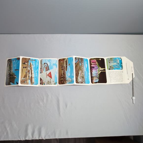 1964-65 New York World's Fair Lot Official Guide Map Postcards Futurama Ephemera - Picture 16 of 16